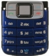 Klávesnice Nokia 3110classic modrá originál