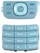 Klávesnice Nokia 5200 / 5300 stříbrná