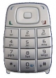 Klávesnice Nokia 6101 bílá originál