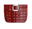 Klávesnice Nokia E75 červená originál