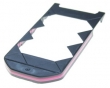 Kryt Nokia 7070 černý/růžový kryt spodní 