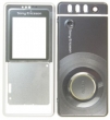 Kryt Sony-Ericsson R300 stříbrný/černý originál