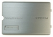 Kryt Sony-Ericsson Xperia X1 kryt baterie stříbrný