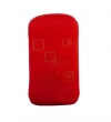 Pouzdro Quatro Nokia E52 - červené