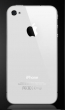 iPhone 4 zadní kryt bílý 