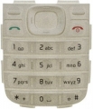 Klávesnice Nokia 1200 / 1208 - stříbrná