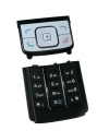 Klávesnice Nokia 6288 černo bílá originál 