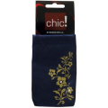 Pouzdro TEXTILNÍ CHIC - Ornament modrý