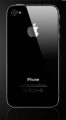 iPhone 4 zadní kryt černý 