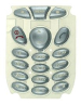Klávesnice Motorola T191 stříbrná-Klávesnice pro mobilní telefony Motorola:Motorola T191