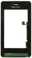 Kryt LG KE850 Prada černý originál -Originální přední kryt vhodný pro mobilní telefony LG: LG KE850 Prada