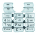 Klávesnice Sony-Ericsson K700 stříbrná-Klávesnice pro mobilní telefony Sony-Ericsson:Sony Ericsson K700 stříbrná