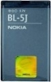 Baterie  Nokia BL-5J -Originální baterie BL-5J pro mobilní telefony Nokia: Nokia 5228 / 5230 / 5800 XpressMusic / N900 / C3 / X1-00 / X6