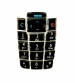 Klávesnice Nokia 2600 krystal černá-Klávesnice pro mobilní telefon Nokia:Nokia 2600