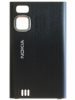 Kryt Nokia 6500slide kryt baterie černý-Originální kryt baterie vhodný pro mobilní telefony Nokia: Nokia 6500slide