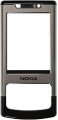 Kryt Nokia 6500slide stříbrný originál -Originální přední kryt vhodný pro mobilní telefony Nokia: Nokia 6500slide