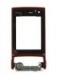 Kryt Nokia N76 kryt LCD červený-Originální přední kryt vhodný pro mobilní telefony Nokia: Nokia N76