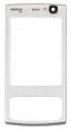 Kryt Nokia N95 stříbrný originál-Originální přední kryt vhodný pro mobilní telefony Nokia: Nokia N95stříbrná