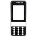 Kryt Sony-Ericsson K660i černý/vínový originál -Originální přední kryt vhodný pro mobilní telefony Sony-Ericsson: Sony-Ericsson K660i