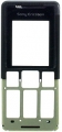 Kryt Sony-Ericsson T250i černý originál-Originální přední kryt vhodný pro mobilní telefony Sony-Ericsson: Sony-Ericsson T250i